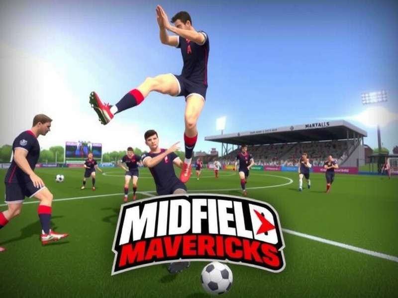 Intense Match Action in Midfield Mavericks Midfield Mavericks Gameplay